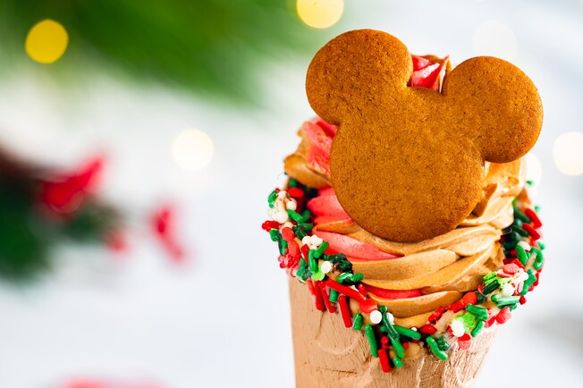 A Mickey Gingerbread Cone from Swirls on the Water