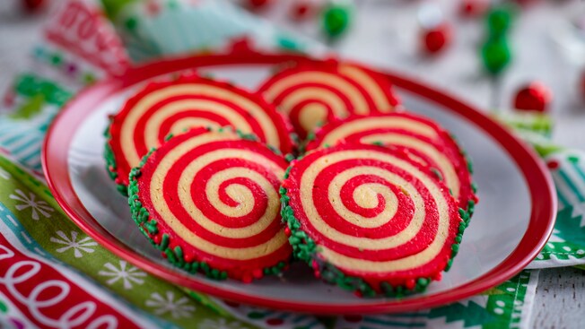 Peppermint Pinwheel Cookie