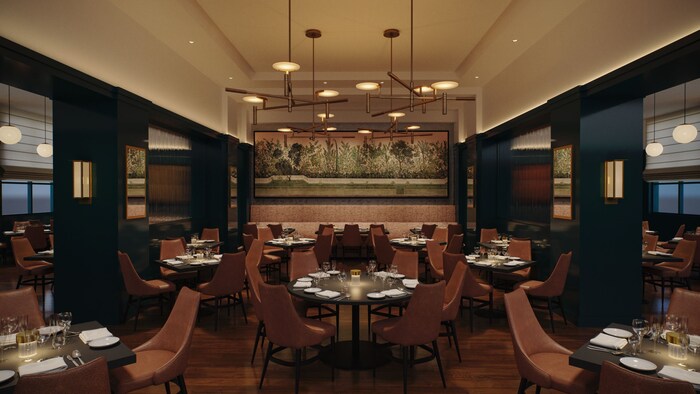 The dining room at Bourbon Steak