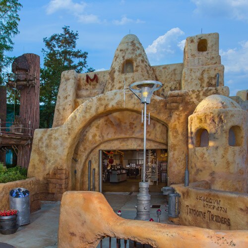 Exterior de Tattooine Traders en Echo Lake en Disney's Hollywood Studios