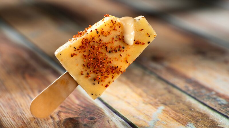A Passion Fruit Paleta from El Artista Hambriento at the Epcot International Festival of the Arts