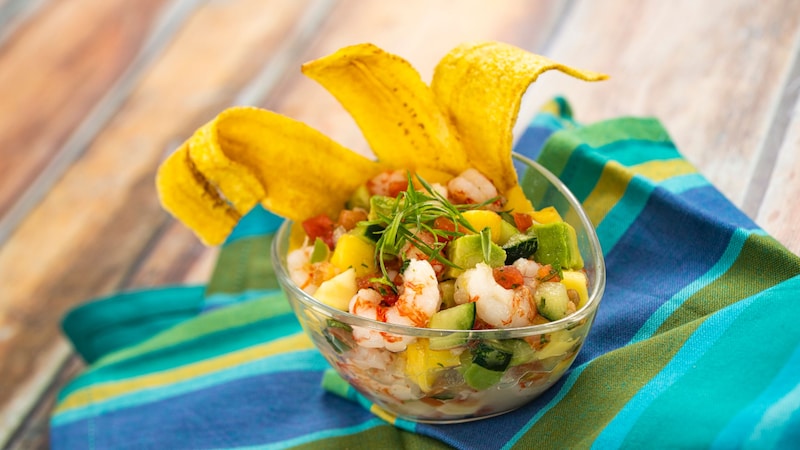 Ceviche from La Isla Fresca at the Epcot International Flower & Garden Festival