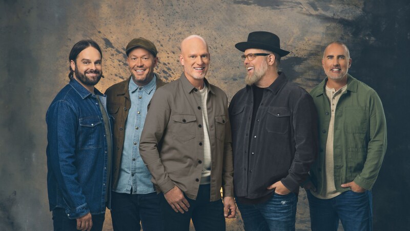 Os 5 integrantes da banda Mercy Me