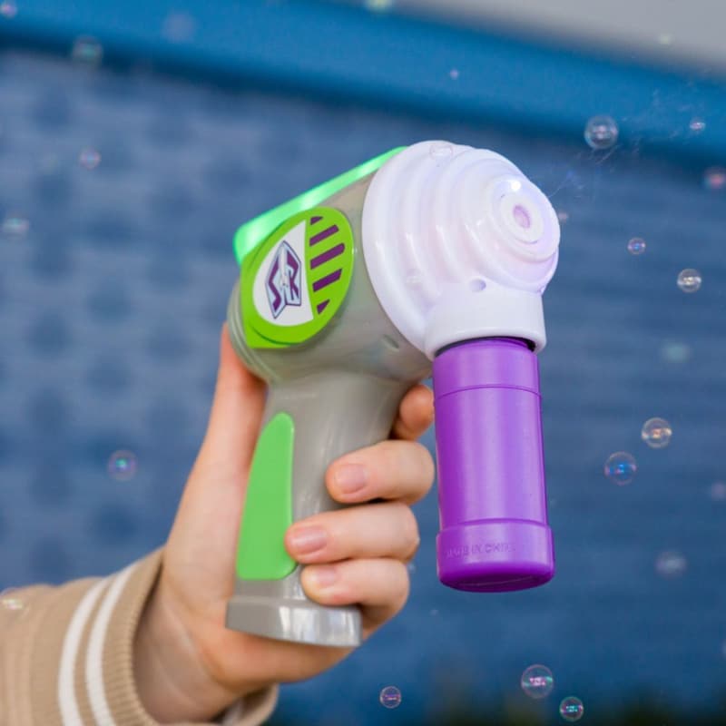 A Buzz Lightyear Bubble Blower