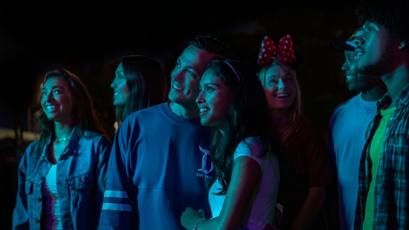 Seven Guests enjoying a Disneyland After Dark special event in Disneyland Park
