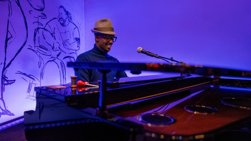 Live Music with Joe Gardner from "Soul" at Pixar Place Hotel