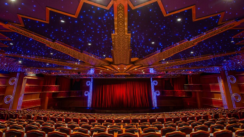 The Walt Disney Theatre proscenium