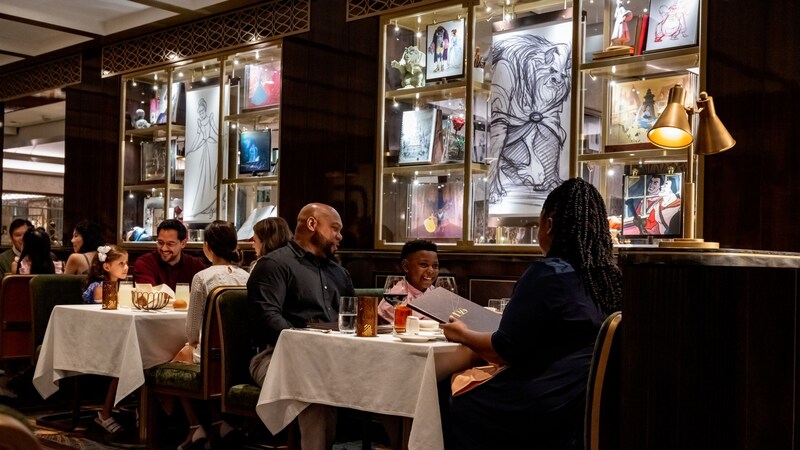 Guests dining at 1923, a fine dining restaurant