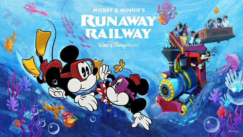 Mickey & Minnie's Runaway Railway at Hollywood Studios
