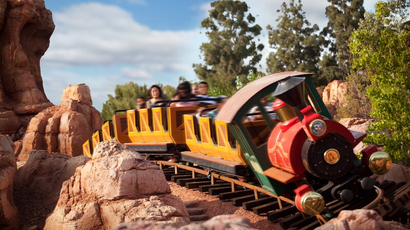 Big Thunder Mountain Railroad at Disneyland