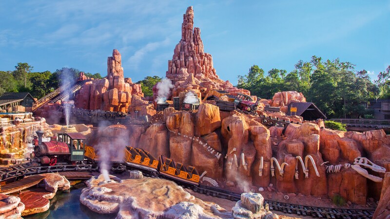 Big Thunder Mountain Railroad at Magic Kingdom