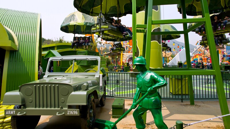 Toy Soldier Parachute Drop