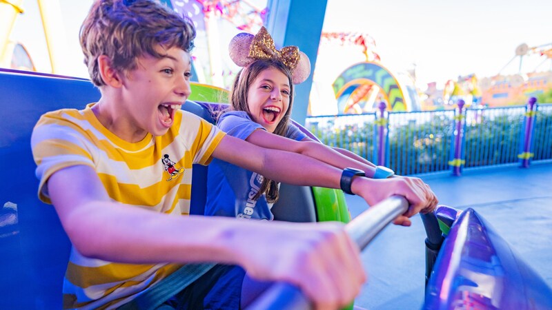 Alien Swirling Saucers at Hollywood Studios