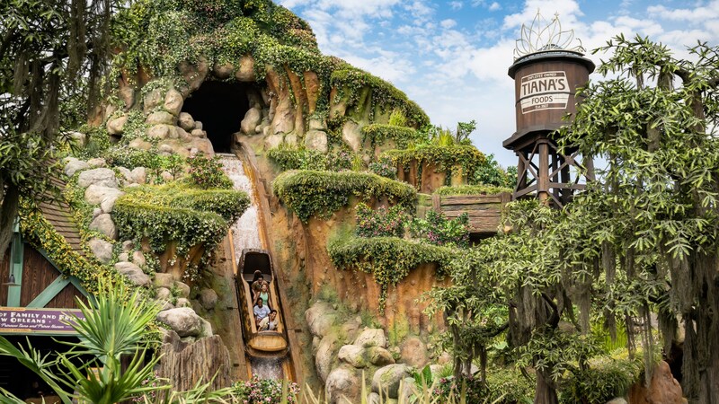 Tiana's Bayou Adventure at Disneyland