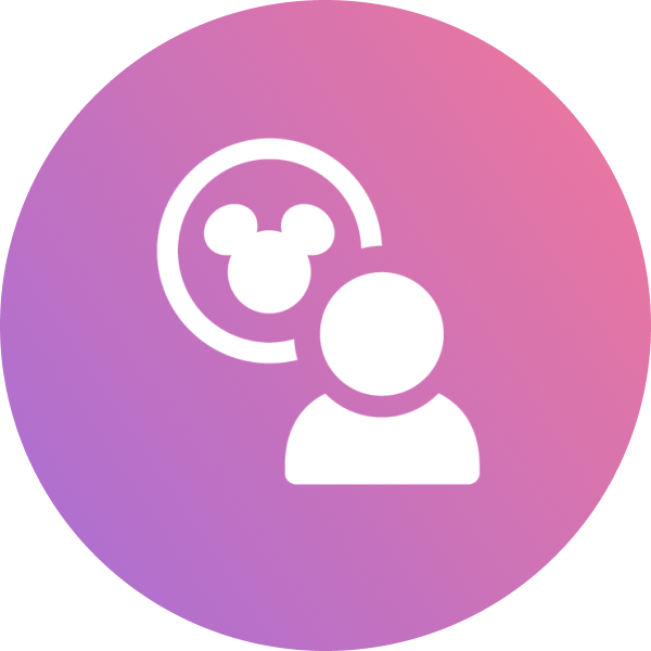 Create or sign in to my Disney account icon
