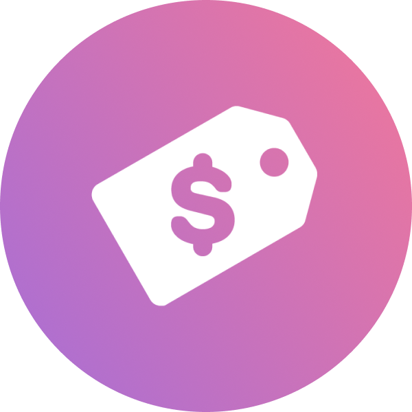Price discount icon