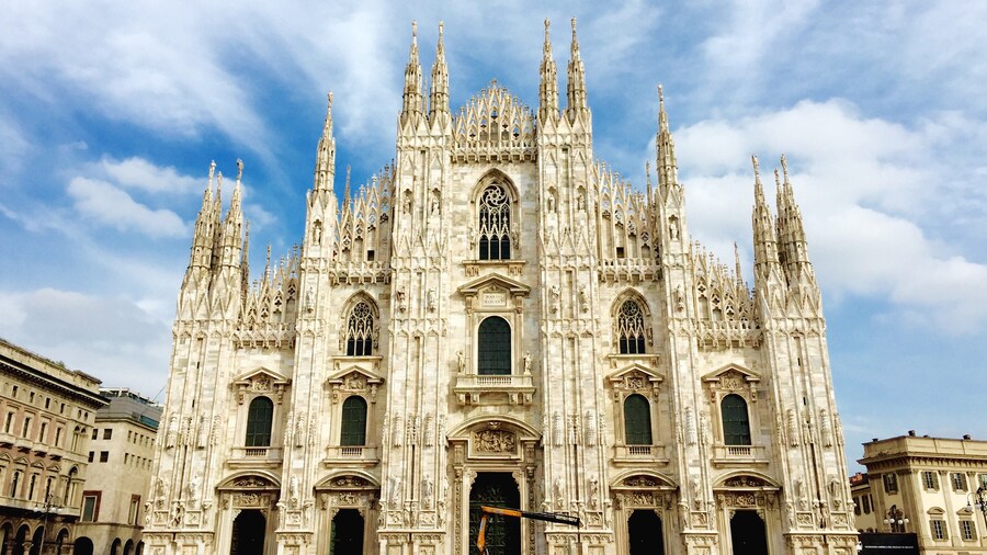 Exterior of the Duomo of Milan