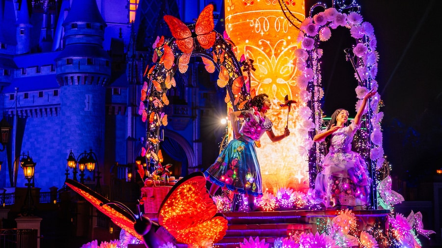 Encanto's Mirabel and Isabela Disney Starlight: Dream the Night Away Parade