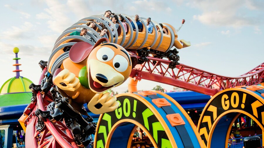 Toy Story Slinky Dog Ride