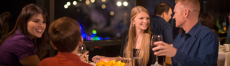 Member Dining Package Reserved Fireworks Viewing At Contemporary Resort Disney Vacation Club