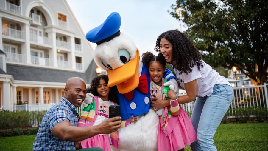 Couple at Walt Disney World resort