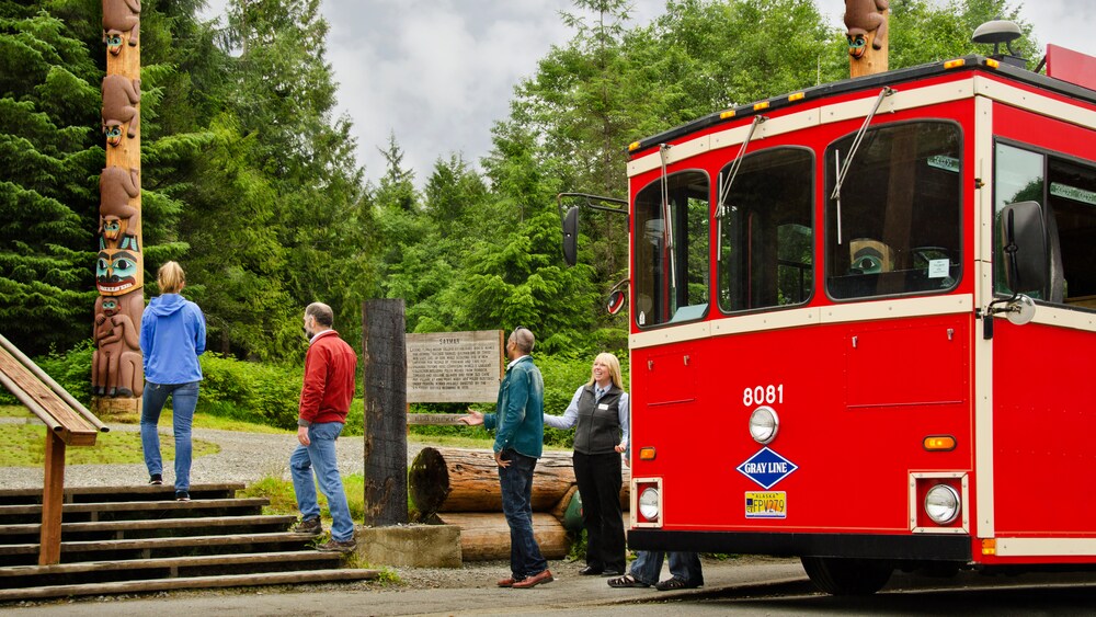 Saxman Native Village and Ketchikan by Trolley Disney Cruise Line