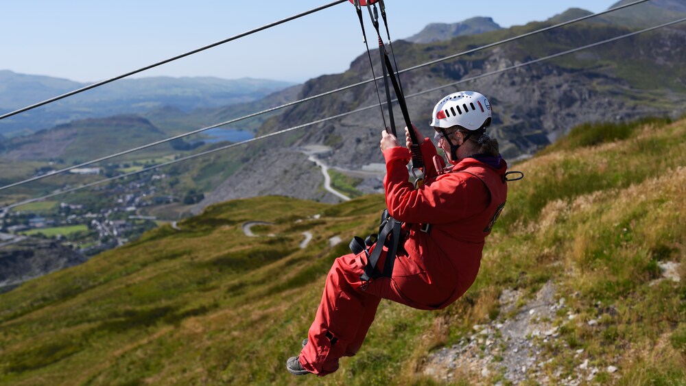 Zipline Adventure in North Wales Disney Cruise Line