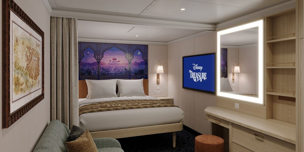 Cabine Inside – Disney Treasure