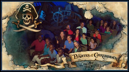 Pirates Of The Caribbean Ride Walt Disney World Resort - 