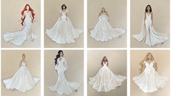 Disney Wedding Dress Collection is for the Princess in All of Us