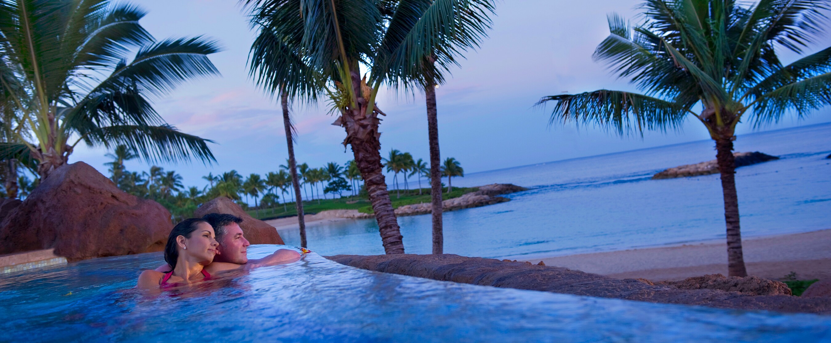 Discover the tropical serenity and splendor that make Aulani Resort the ultimate romantic getaway.