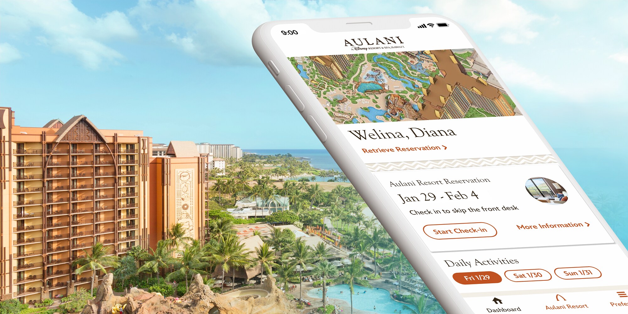 Aulani Resort App