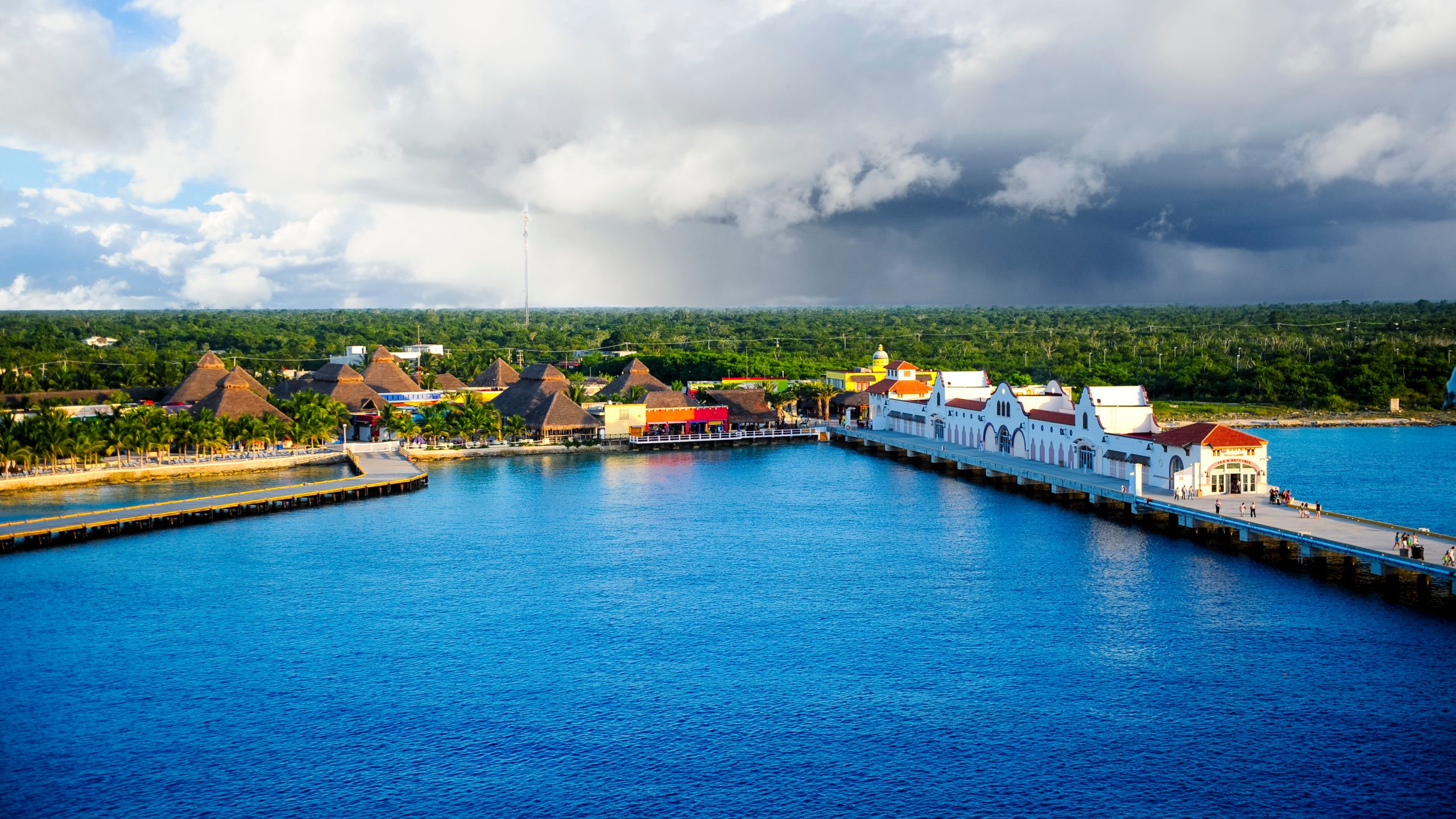 Puerto de Cozumel along the Mayan Coast, Mexico