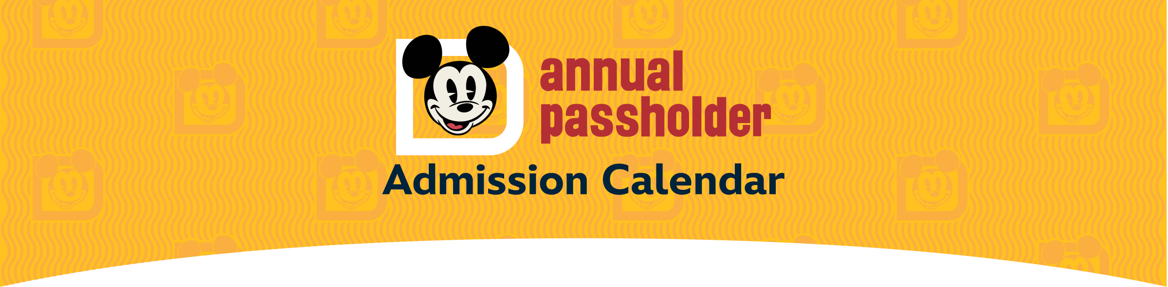 Admissions & Blockout Dates Calendar Incredi