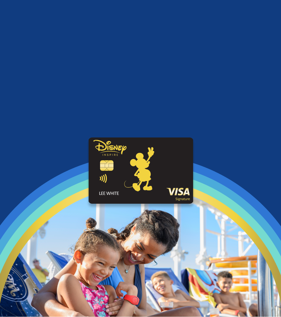 A mother and her child on a Disney Cruise,