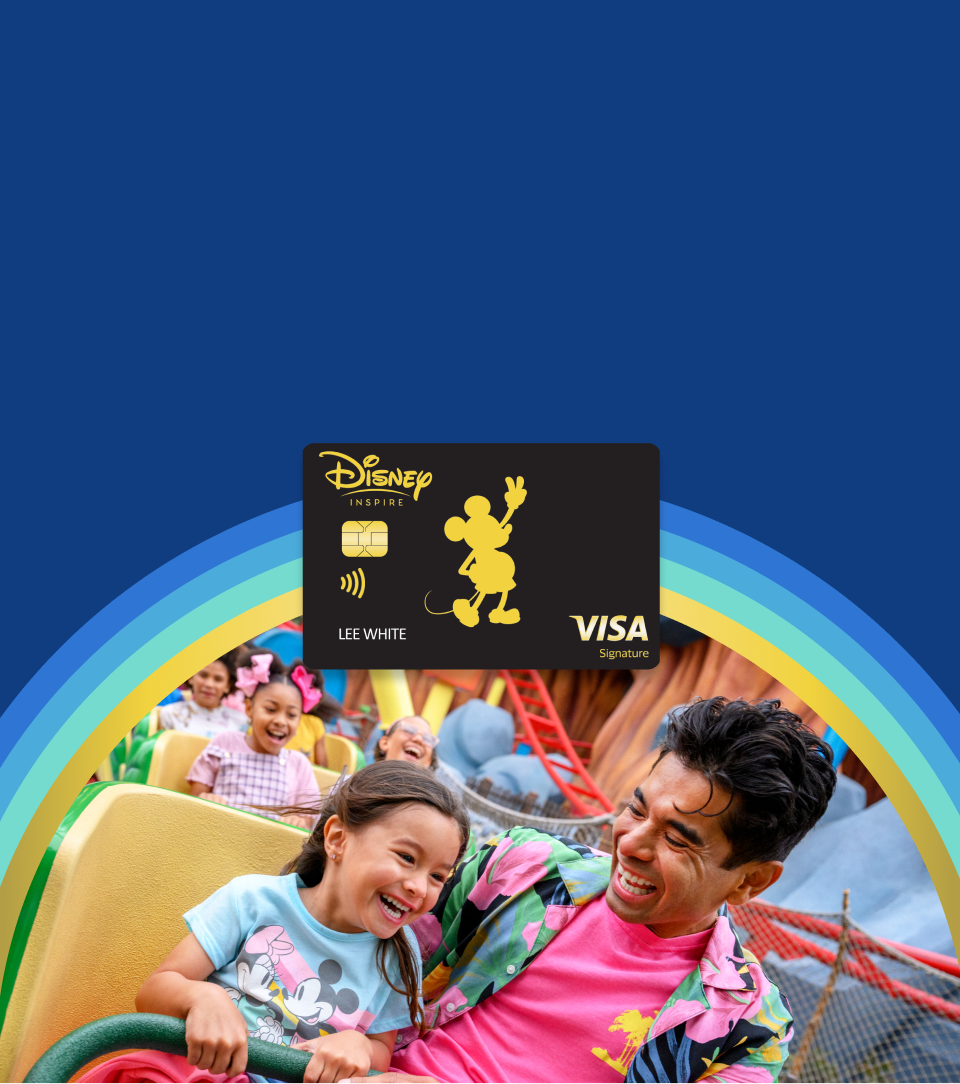 A parent and child enjoying a Disneyland attraction